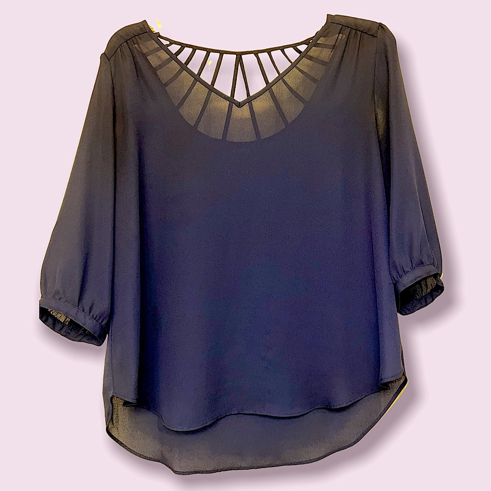 A. Byer three quarter sleeve blouse